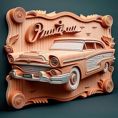 3D model Ford Fairlane (STL)